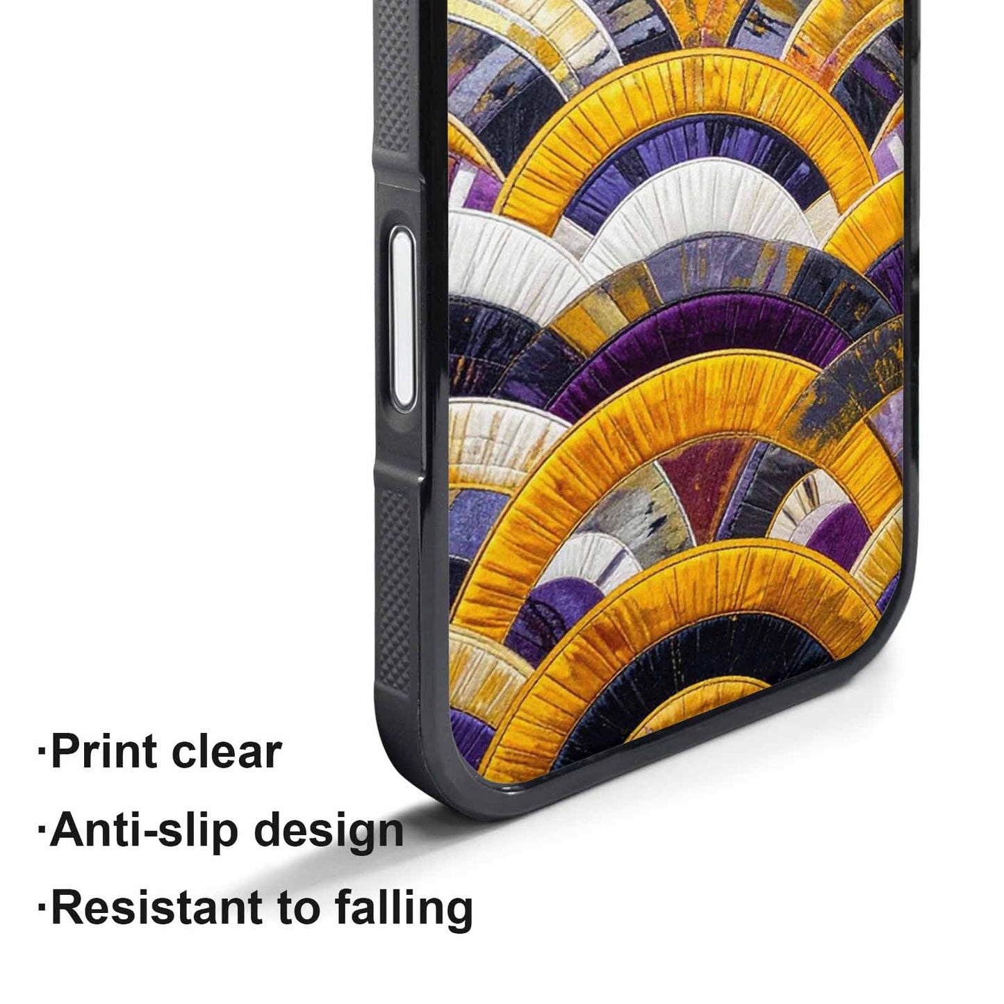 iPhone 17 Pro Case — Vivid Camo Nonbinary Pride Camo, Personalized Phone Case