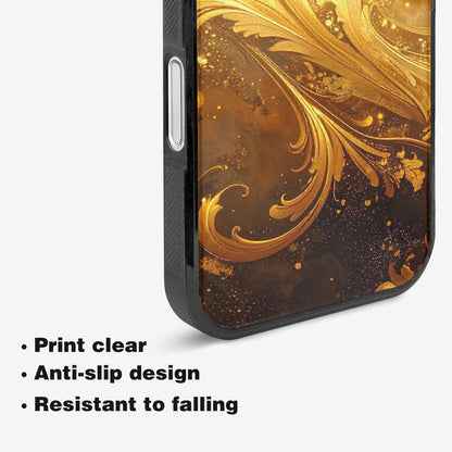 iPhone 16 Case — Klimt Gold Leaf Artwork Pattern, Custom Made Phone Cover
