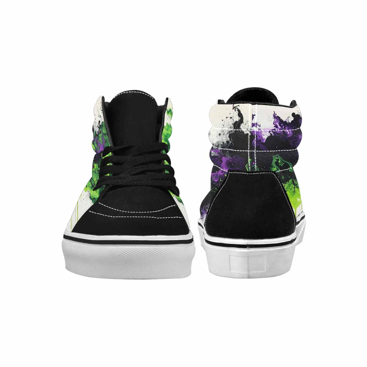 MEN'S Galaxy Nebula High Top Canvas Y2K Custom Shoes