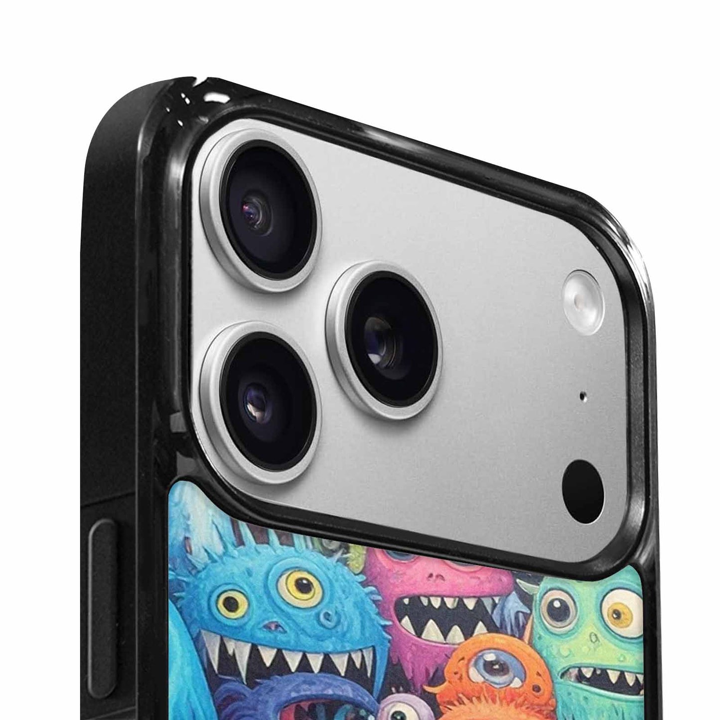 iPhone 17 Pro Max Case — Multi Eye Monster Multi Original Art, Custom Print Case Cover