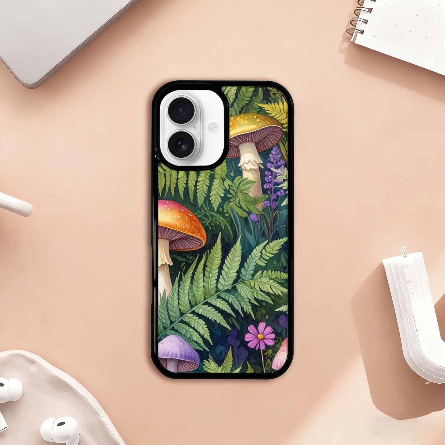 iPhone 17 Case — Mushrooms Botanicalmushrooms P Gi2 Floral, Unique Phone Case Design