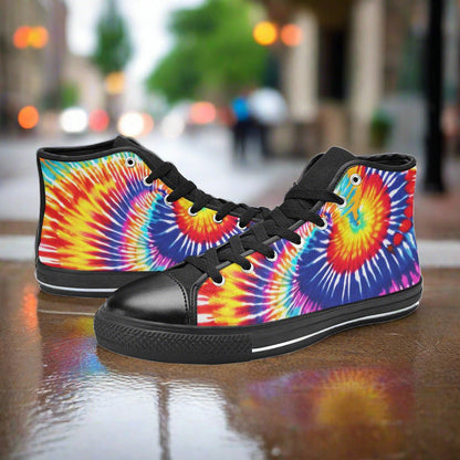 Butterfly Rainbow Pastel Soft Vivid WOMEN Bold Art - Freaky Shoes | Custom Art Sneakers