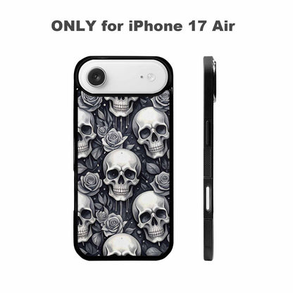 iPhone 17 Air Case — Skull Dark Art Gothic Print Gothic, Custom Art Phone Cover