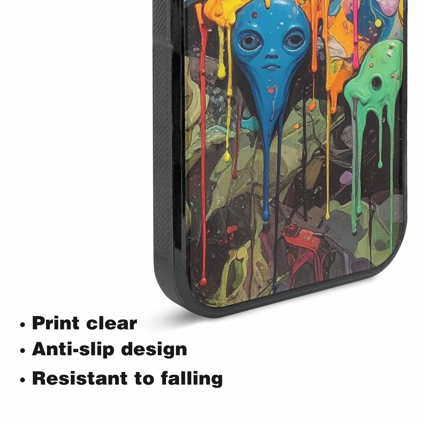 iPhone 15 Case — Aliens Camomelting Aliens Patt 5xk Personalized, Original Design Phone Case