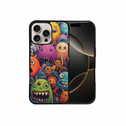 iPhone 16 Pro Max Case — Monsters General Cartoon Monst, Custom Printed Phone Case