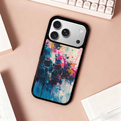 iPhone 17 Pro Case — Skull Dark Art Gothic Print Gothic, Original Design Phone Case