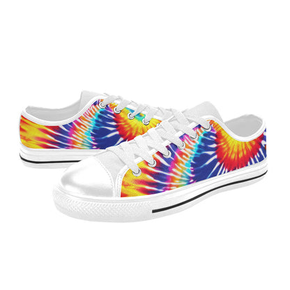 MEN'S Tie Dye Splash Canvas Aesthetic Shoes