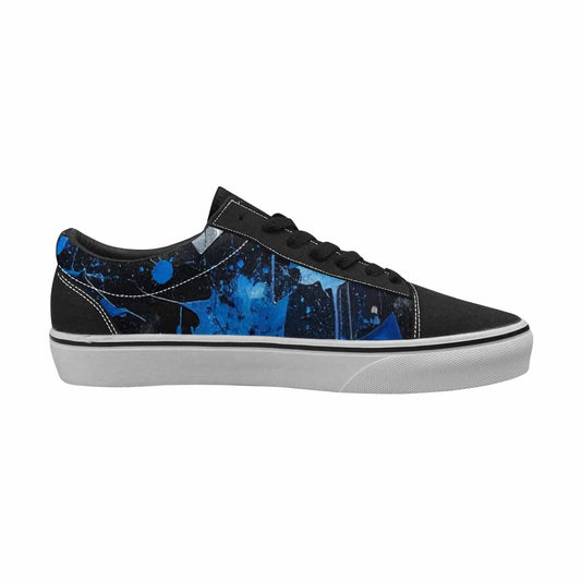 MEN'S Camo Patches Lace-Up Canvas Surreal Shoes