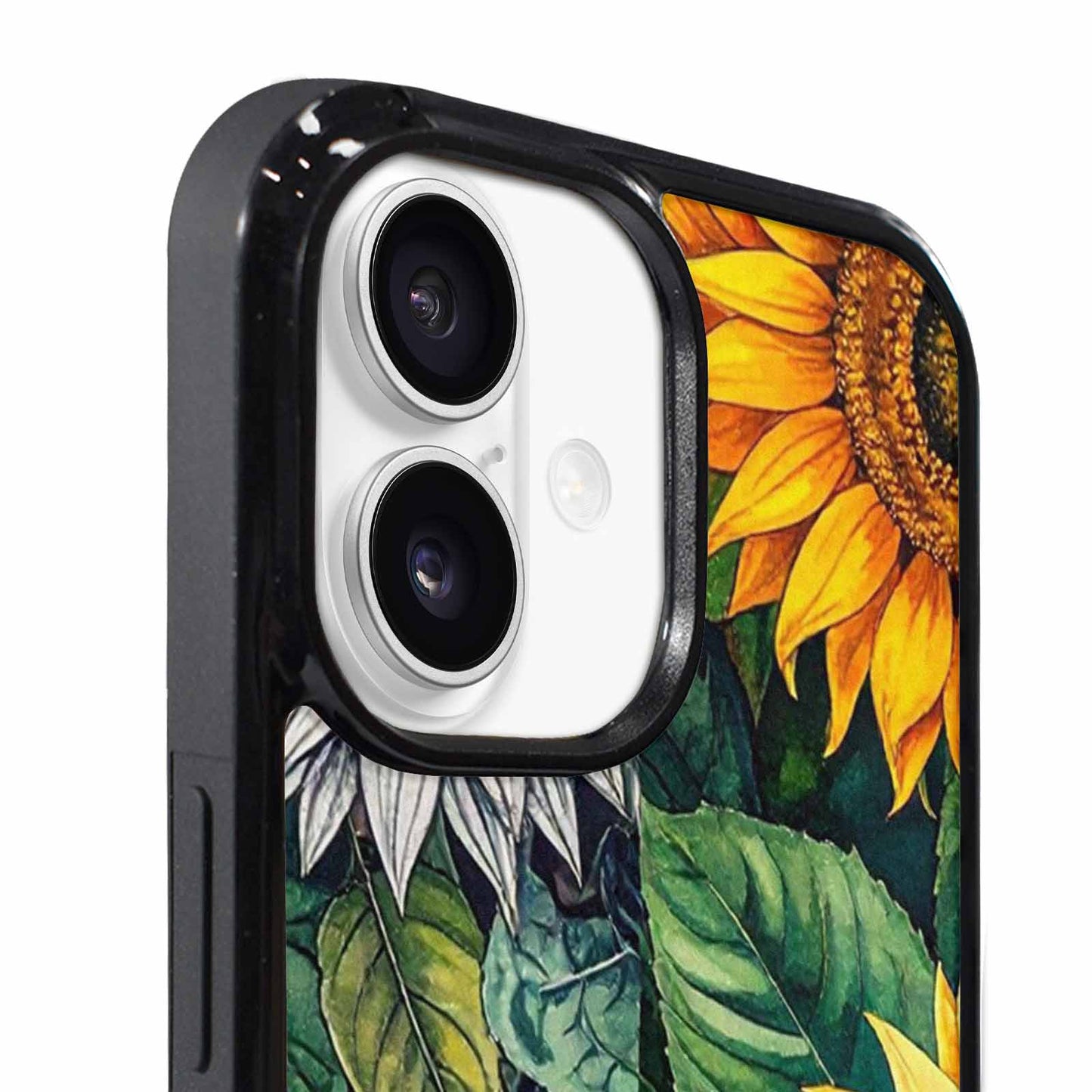 iPhone 17 Case — Small Sunflower Pattern, Randomly Floral, Customized Protective Case