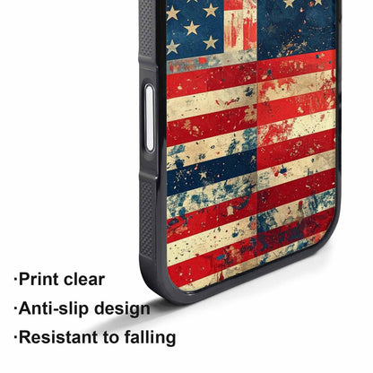 iPhone 17 Air Case — Small American Flag Stars And Galaxy, Custom Designed Case Cover