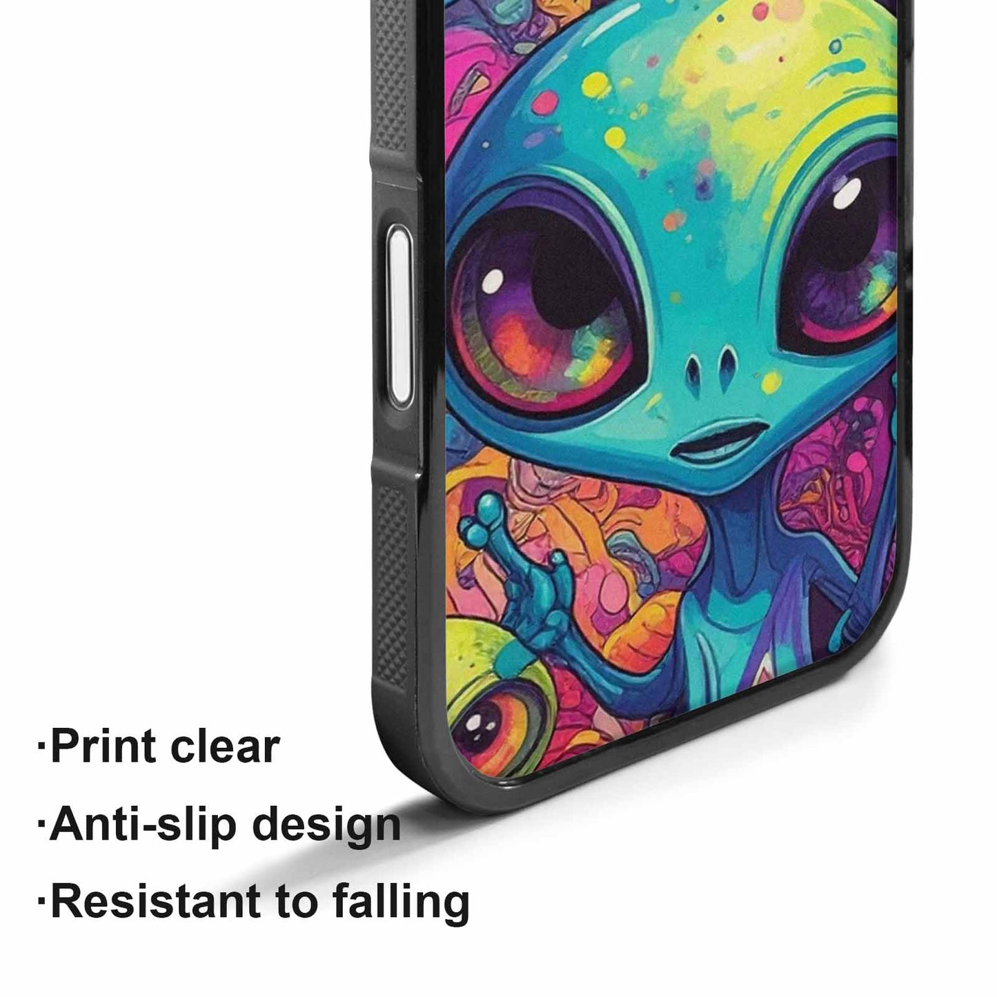 iPhone 17 Case — Cartoon Alien Characters Alien Scifi, Custom Made Phone Cover