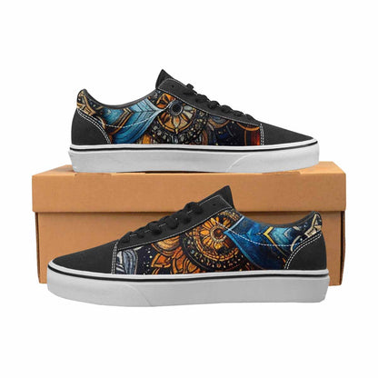 WOMEN'S Mandala Medallion Lace-Up Canvas Aesthetic Shoes