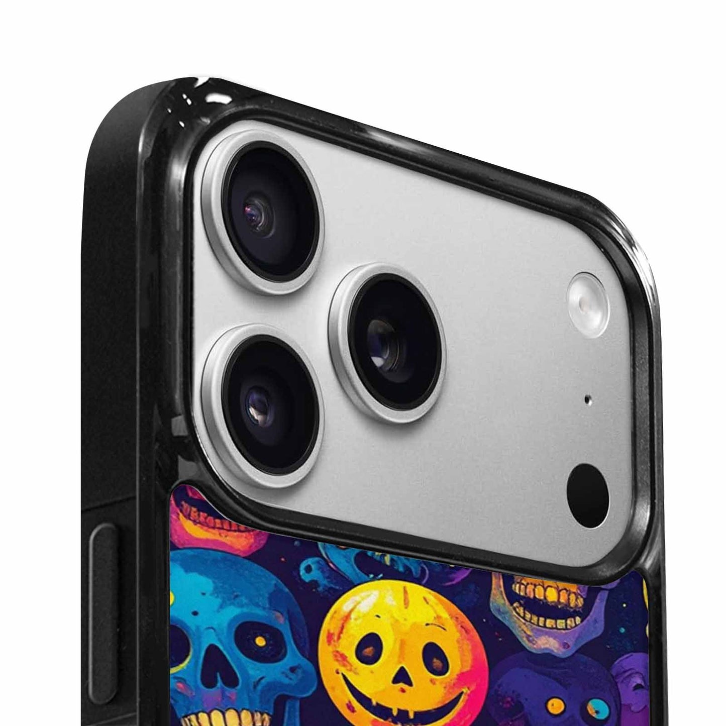 iPhone 17 Pro Case — Small Skeleton People Face Acid Original, Customized Protective Case