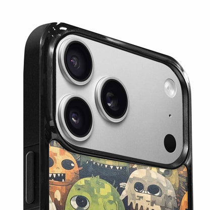 iPhone 17 Pro Max Case — Monsters Camomonsters Pattern T6v Camo, Custom Phone Case