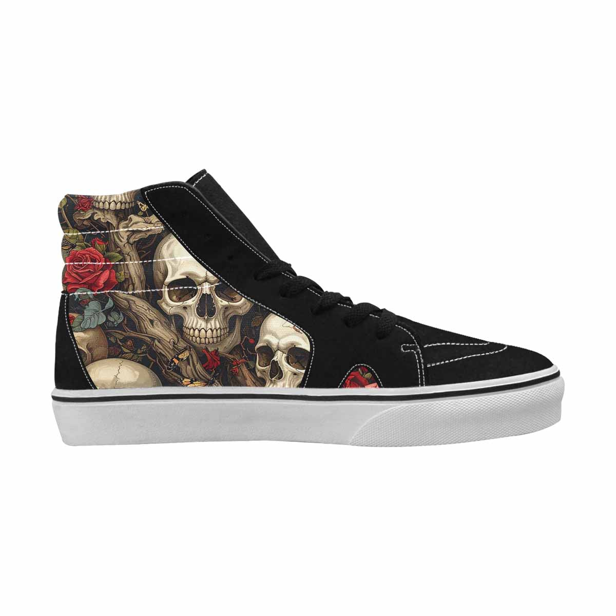 MEN'S More Overlapping Ontop Each High Top Canvas Surreal Custom Shoes