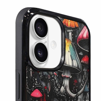 iPhone 17 Case — Black &amp; Red Ink Original Art, Custom Phone Case
