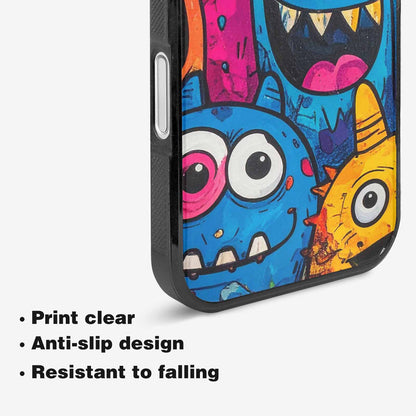 iPhone 16 Case — Goofy Cartoon Monster, Custom Print Case Cover
