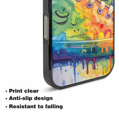 iPhone 16 Pro Max Case — Smiley Facessmiley Faces Tie D, Custom Art Phone Cover