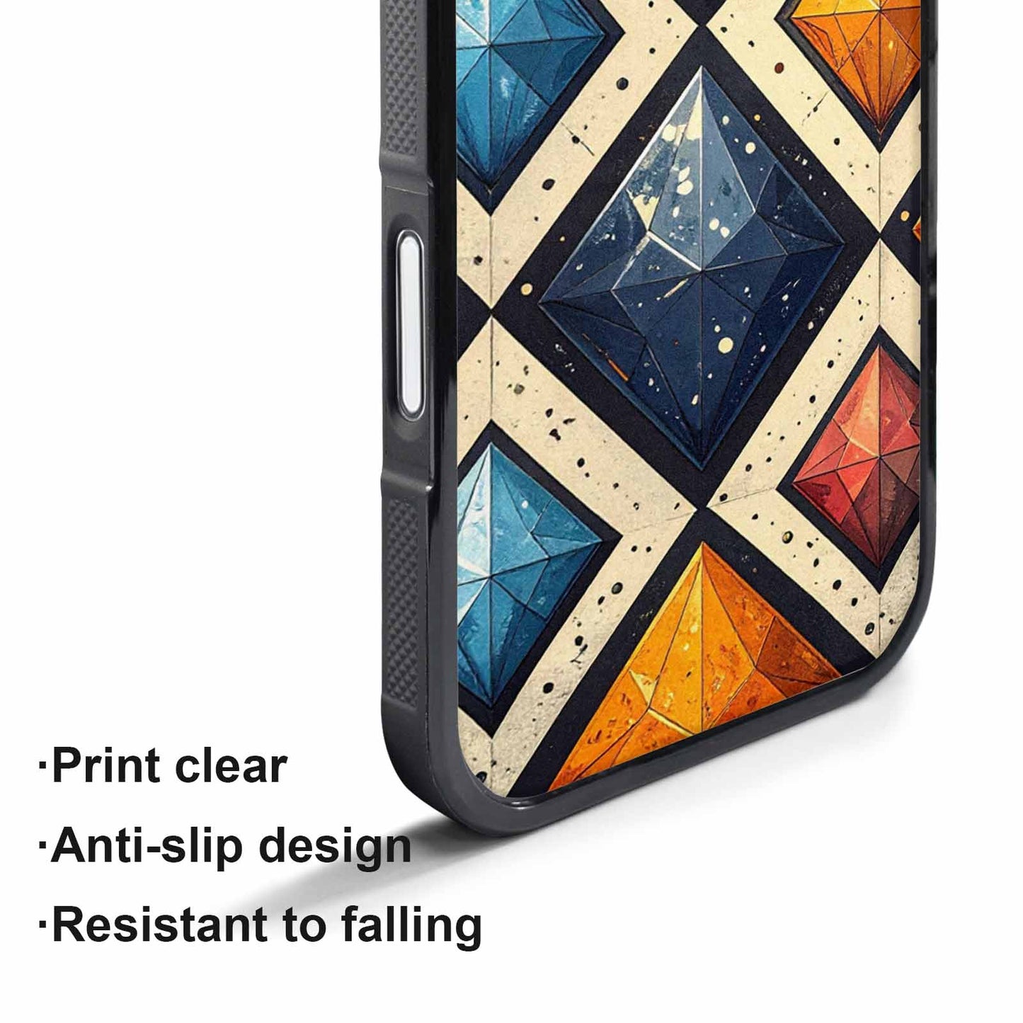 iPhone 17 Air Case — Vintage Summer Diamond Retro Vintage, Customized Protective Case