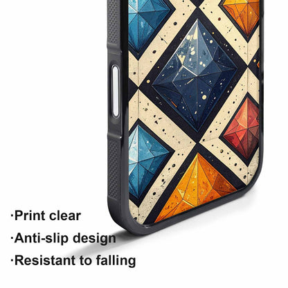 iPhone 17 Air Case — Vintage Summer Diamond Retro Vintage, Customized Protective Case