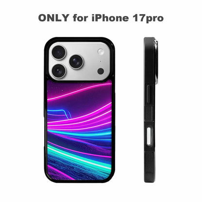 iPhone 17 Pro Case — Neon Cartoon Retro Vintage, Custom Designed Case Cover