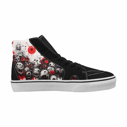 MEN'S Multi High Top Canvas Neon Fantasy Custom Shoes