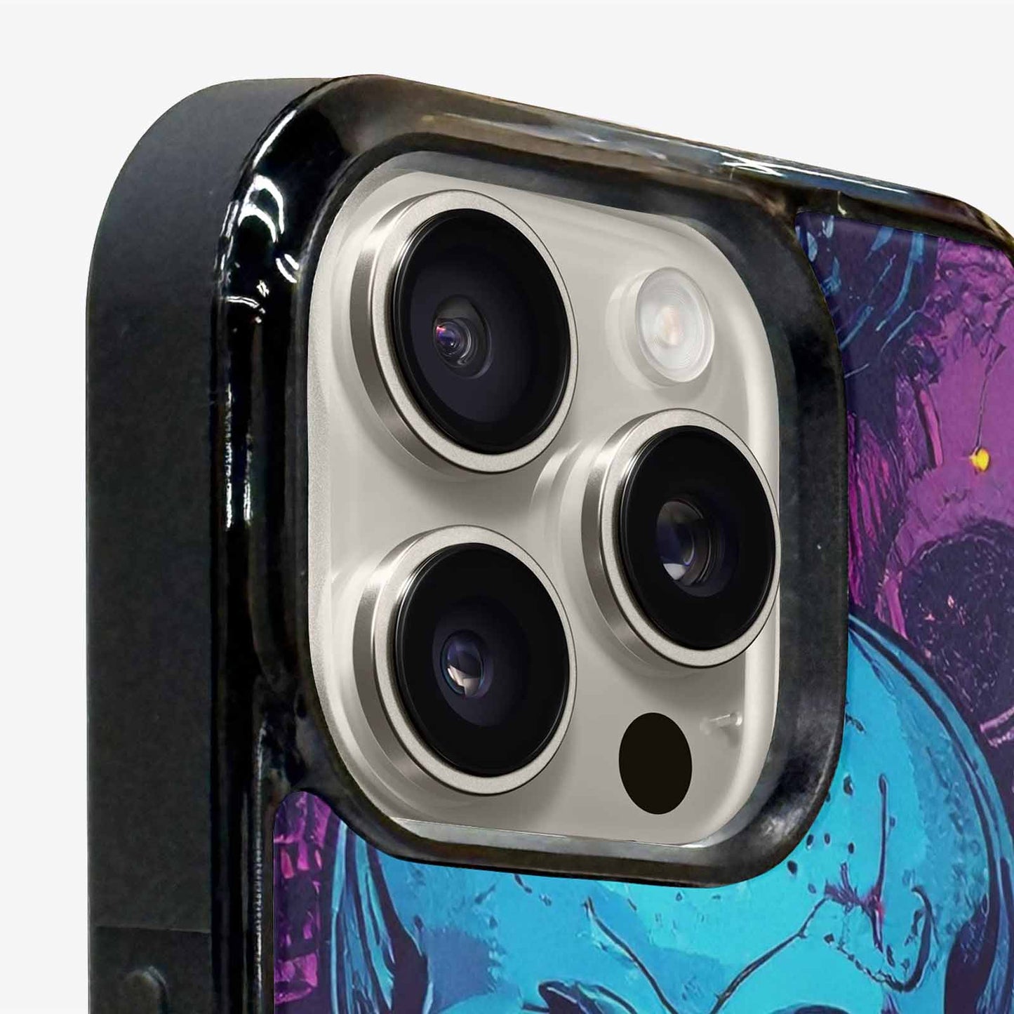 iPhone 16 Pro Case — Skulls Splatter Comic Custom, Original Design Phone Case