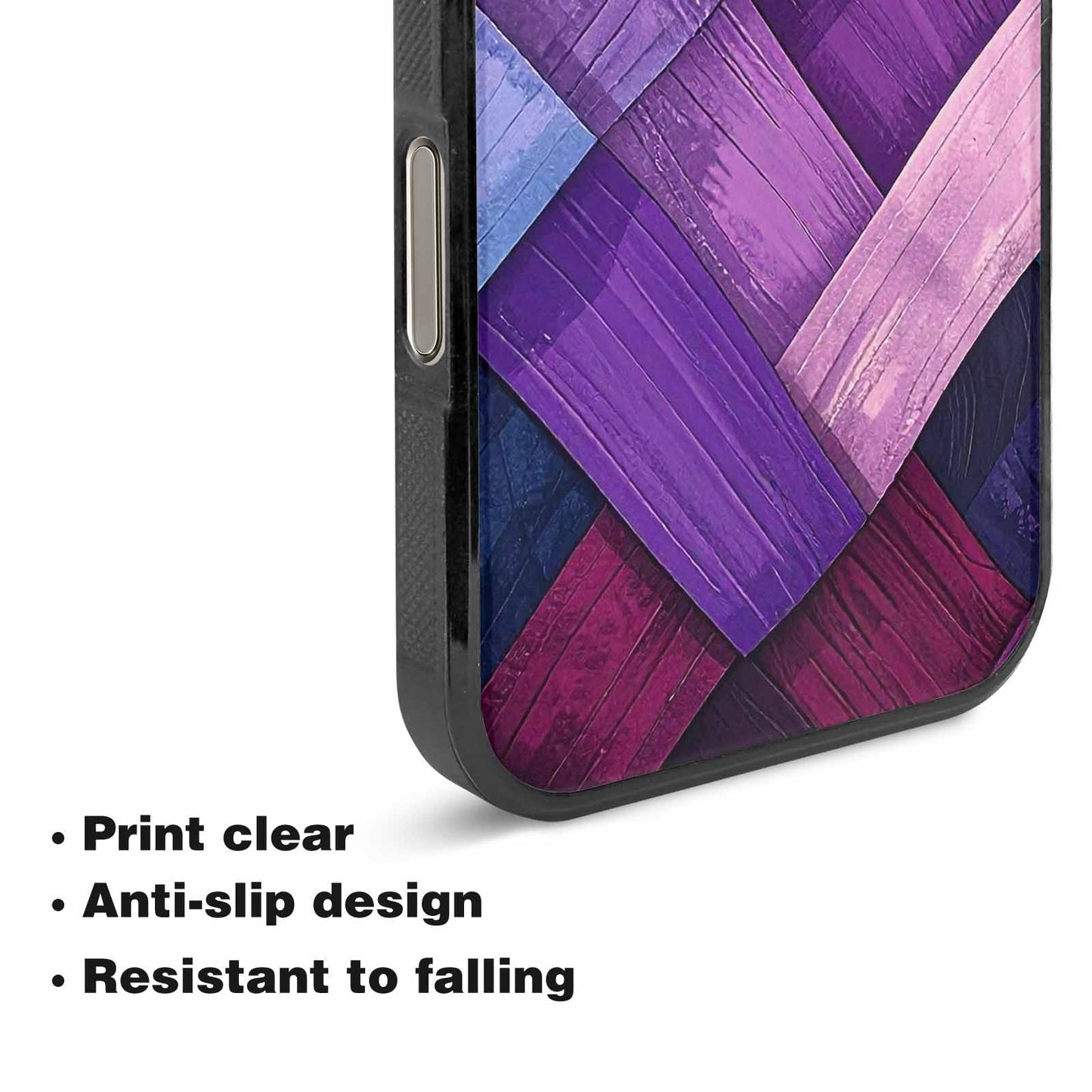 iPhone 16 Pro Max Case — Genderfluid Flag Color Theme Small Rainbow, Personalized Phone Case