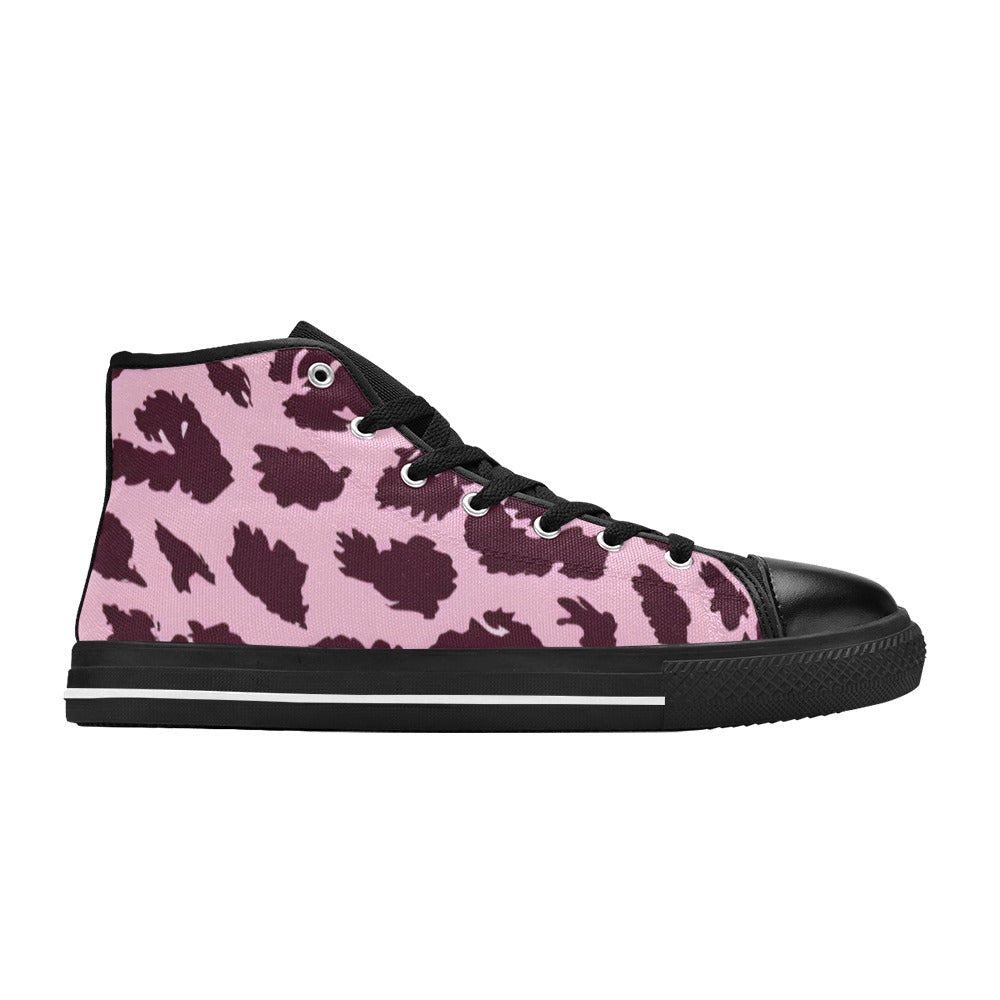 MEN'S Cc Animal Print Men’S High Top Canvas Y2K Custom Sneakers
