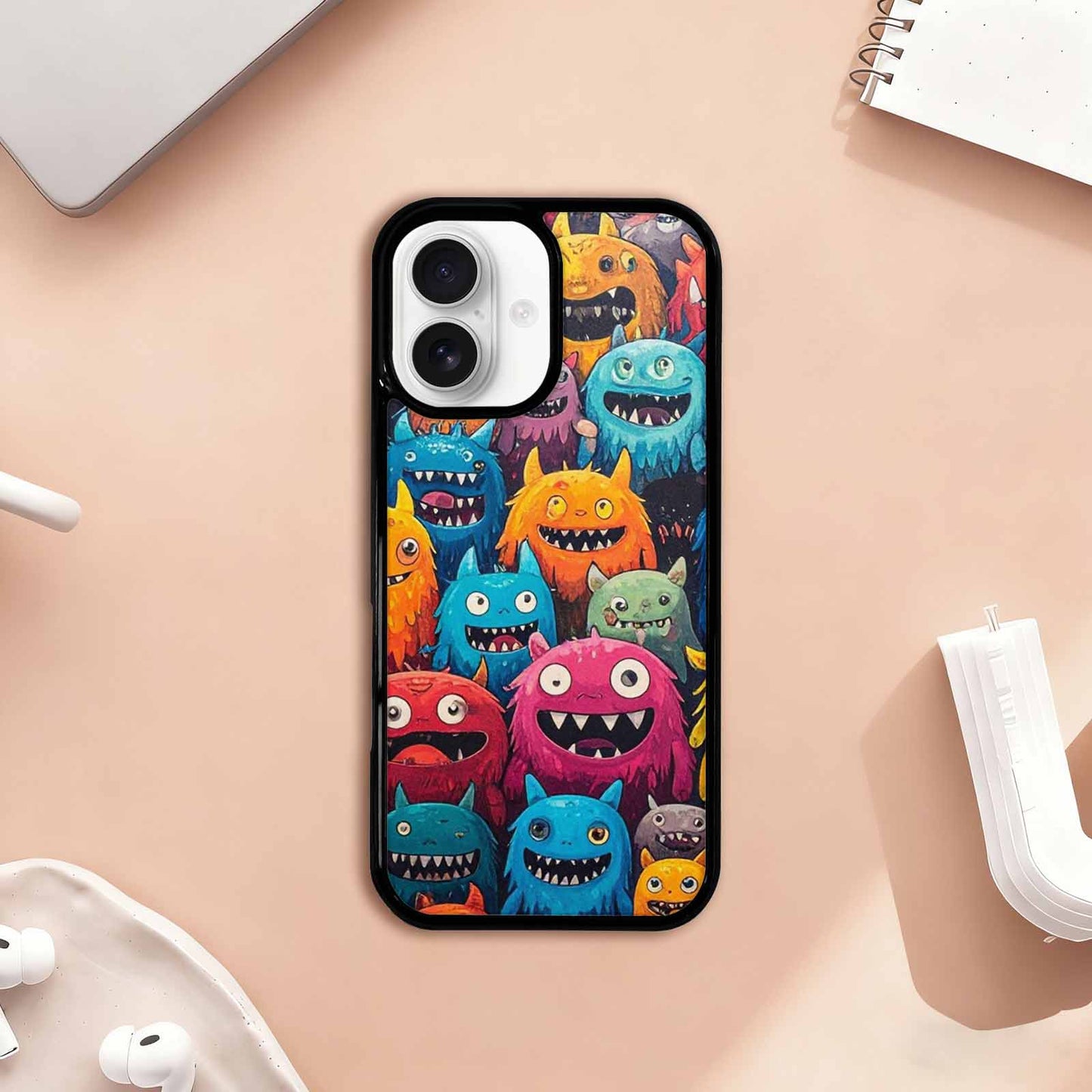 iPhone 17 Case — Monsters (general) Cartoon Monst V6k Cartoon, Custom Printed Phone Case