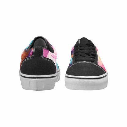 WOMEN'S Melting Icecream Cone Monster Canvas Lace-Up Y2K Shoes