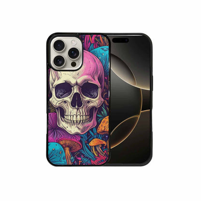 iPhone 16 Pro Max Case — Mushroom Skull Custom, Custom Designed Case Cover