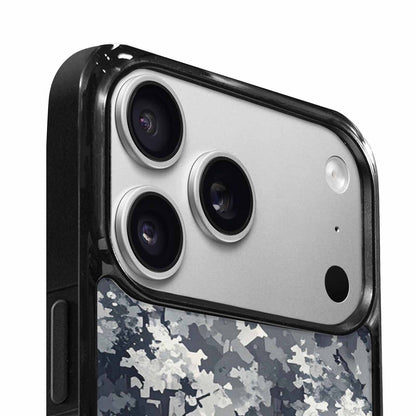 iPhone 17 Pro Case — Small Military Camouflage Blotch Pattern Camo, Custom Phone Case