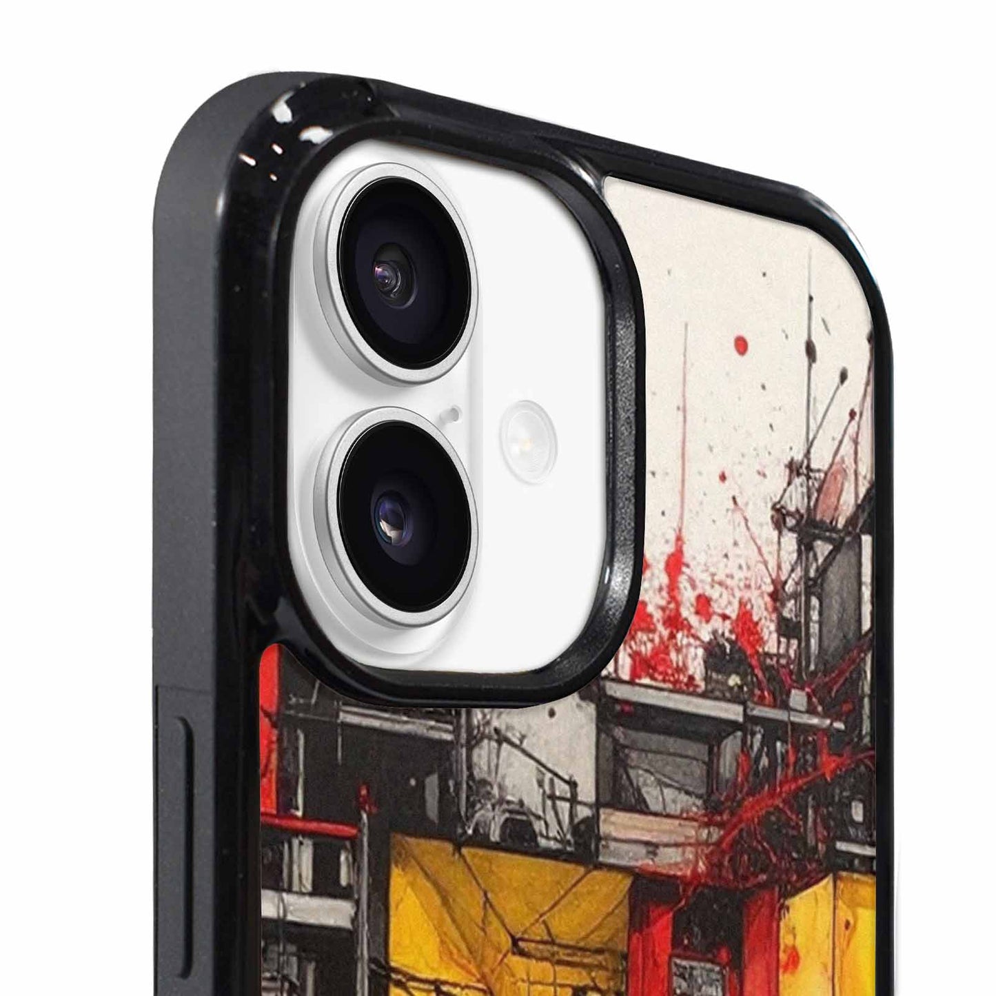 iPhone 17 Case — Liminal Space Fragment Black Galaxy Space, Customized Protective Case