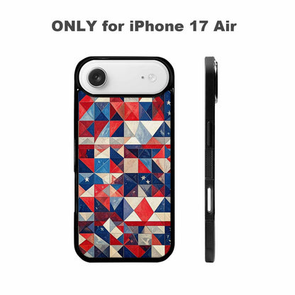 iPhone 17 Air Case — Small American Flag Stars And Galaxy, Custom Phone Case