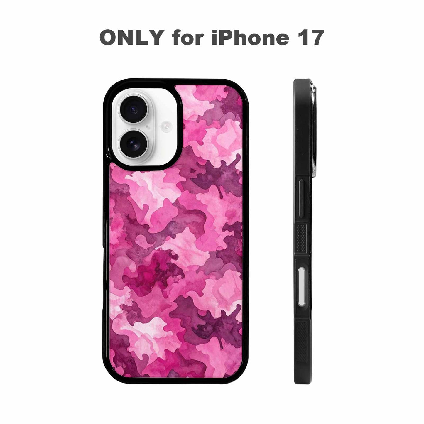 iPhone 17 Case — Small Military Camouflage Blotch Camo, Custom Print Case Cover