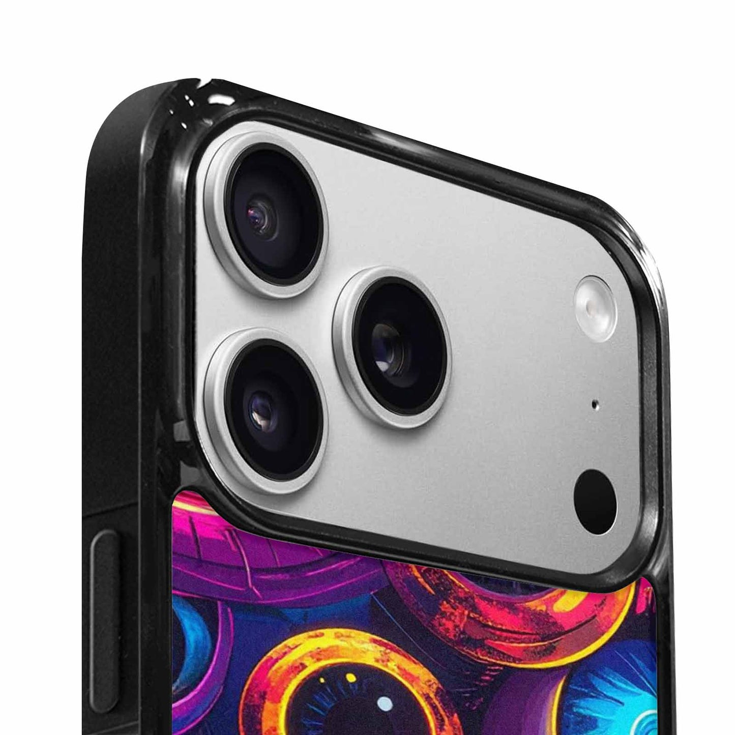 iPhone 17 Pro Max Case — Seamless Tileable Pattern Of Cartoon Cute, Customized Protective Case
