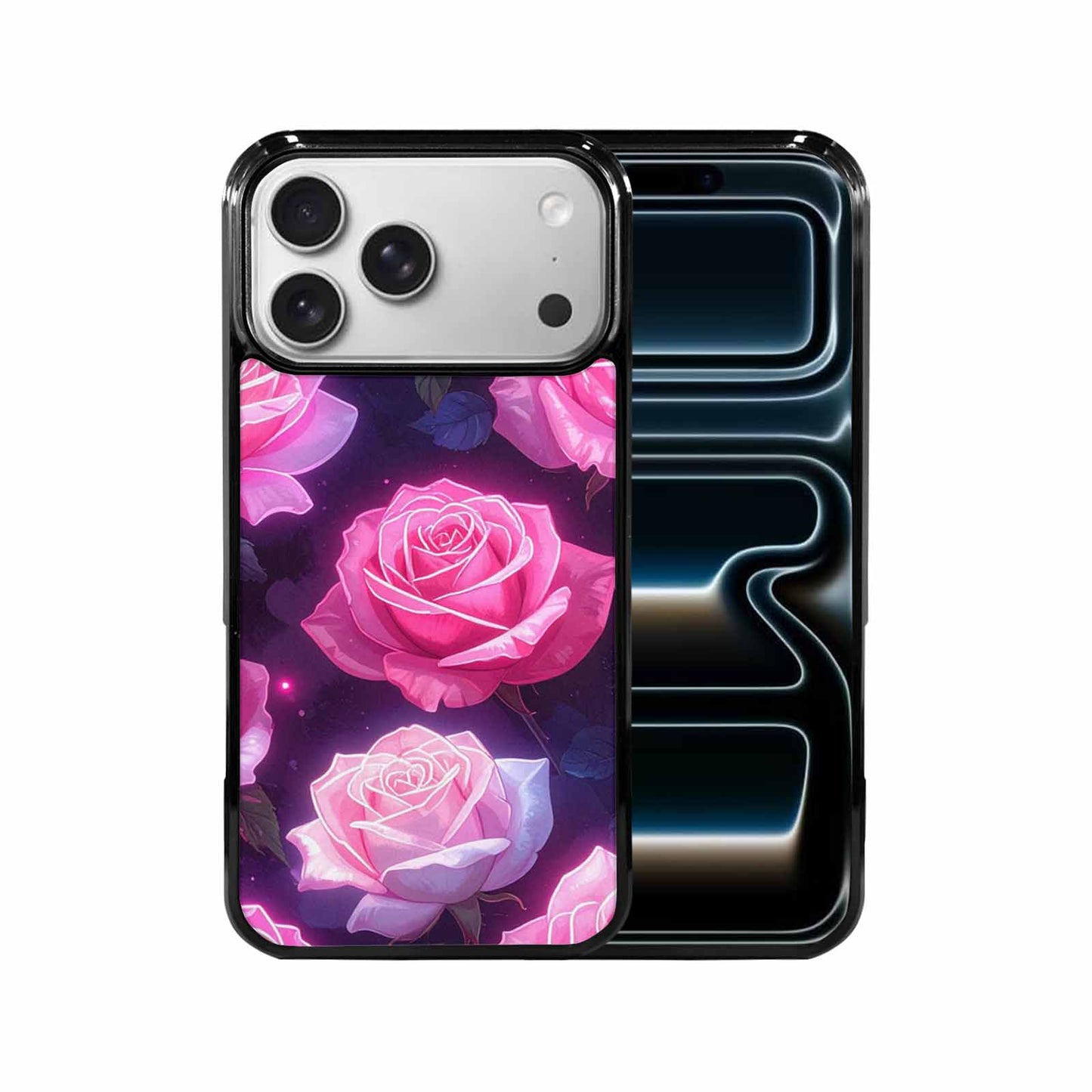 iPhone 17 Pro Max Case — Watercolor Marble Rose Watercolor Abstract, Customized Protective Case