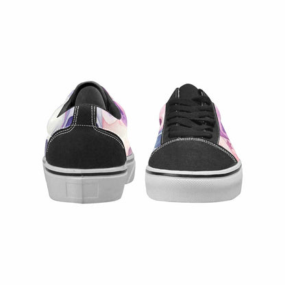 MEN'S Skulls - Pastel Canvas Lace-Up Surreal Sneakers