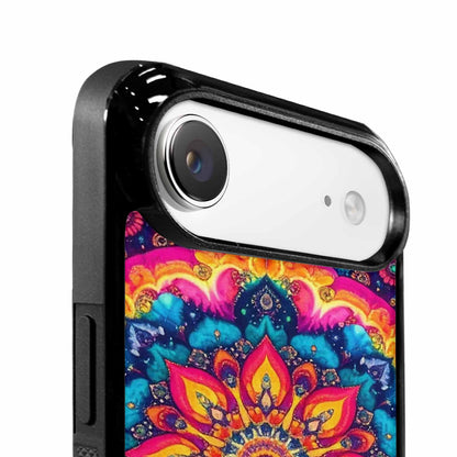 iPhone 17 Air Case — Tie Dye Mandala Art Seamless Tie, Custom Made Phone Cover