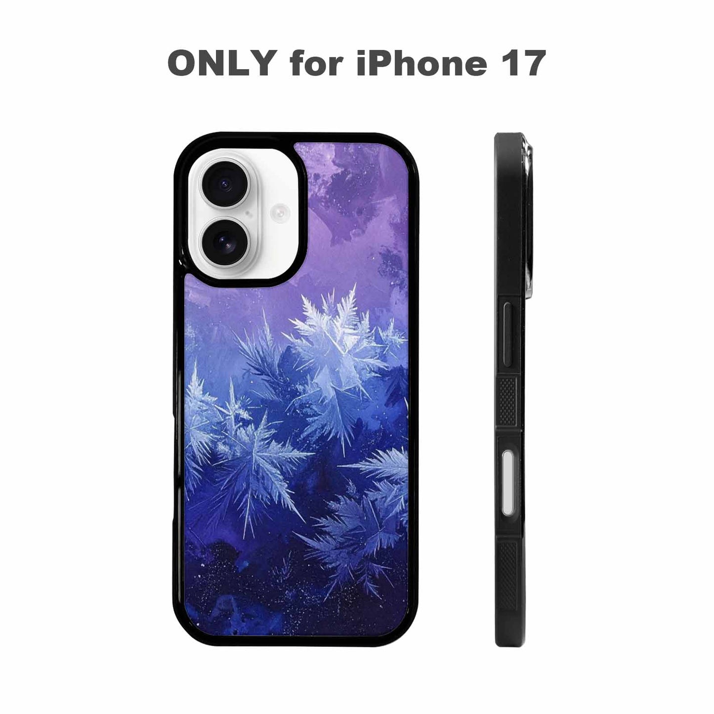 iPhone 17 Case — Seamless Tileable Pattern Of Galaxy Space, Custom Print Case Cover