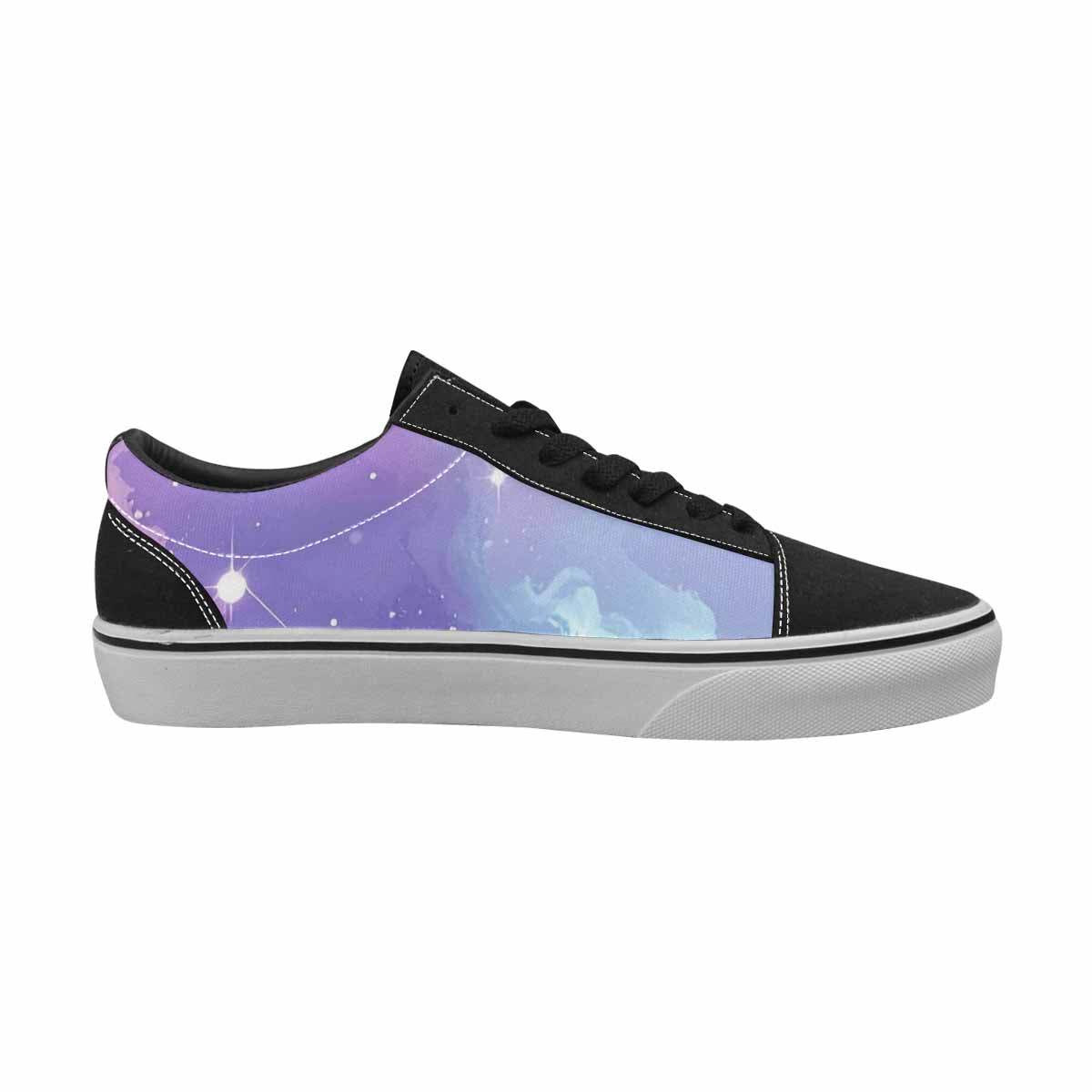 MEN'S Galaxy Art - Canvas Lace-Up Cottagecore Custom Shoes