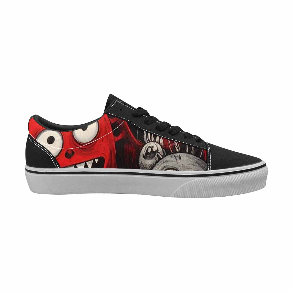 WOMEN'S Monsters (general) Lace-Up Canvas Aesthetic Shoes