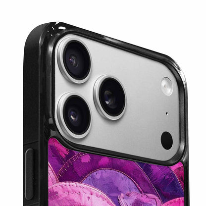iPhone 17 Pro Case — Vivid Camo Bisexual Pride Camo, Custom Print Case Cover