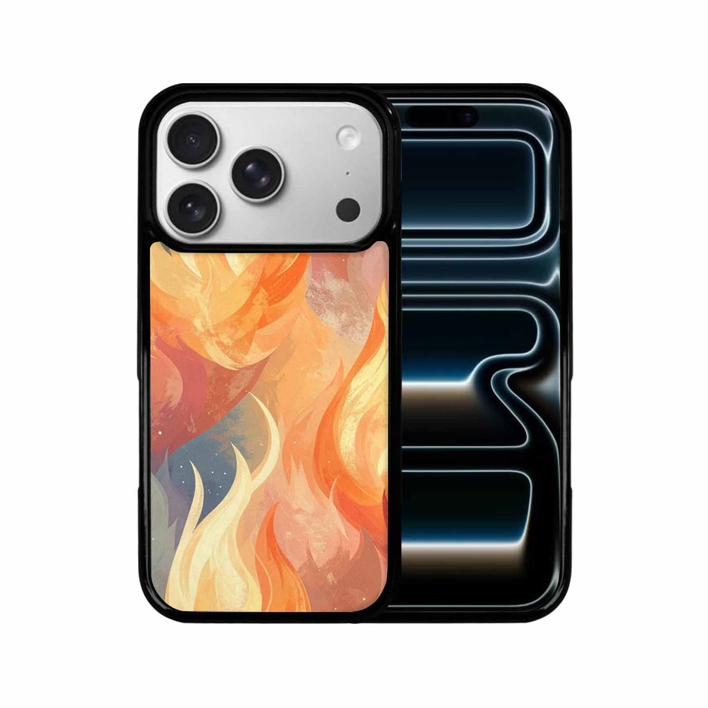 iPhone 17 Pro Case — Retro Easter Flame Retro Vintage, Custom Print Case Cover