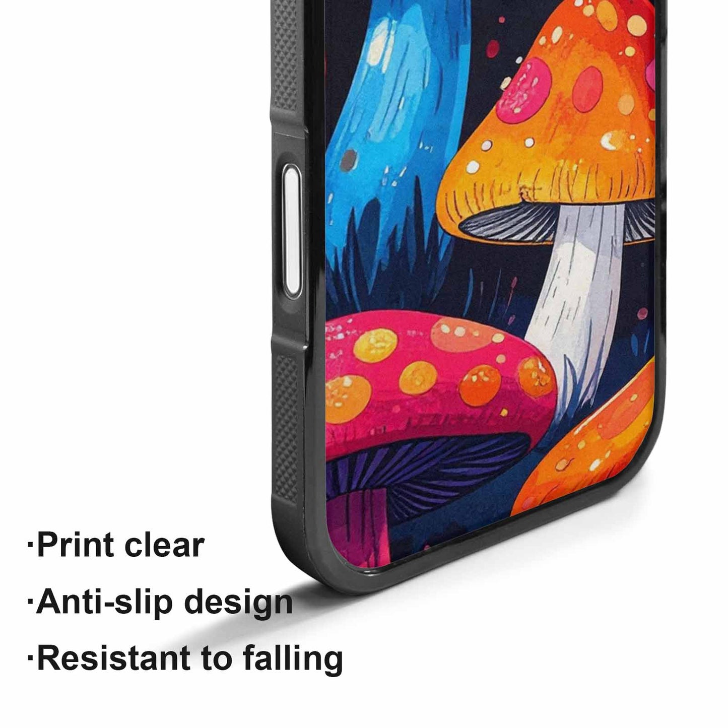 iPhone 17 Case — Vivid Winter Mushroom Cartoon Cute, Custom Art Phone Cover