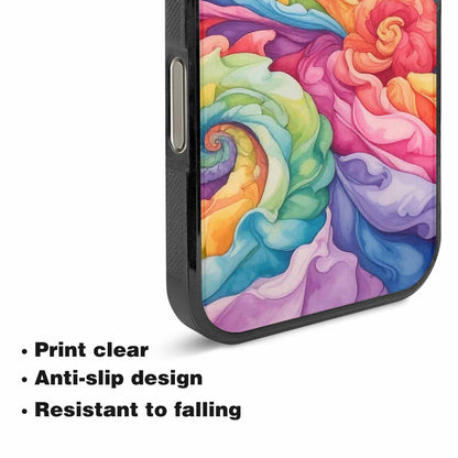 iPhone 16 Pro Max Case — Tie Dye Swirls Tie Dye Swirls, Customized Protective Case