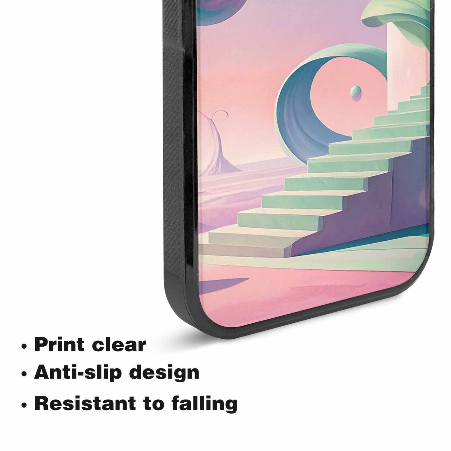 iPhone 15 Plus Case — 1930s European Surrealist Art Style Dreamlike, Custom Phone Case