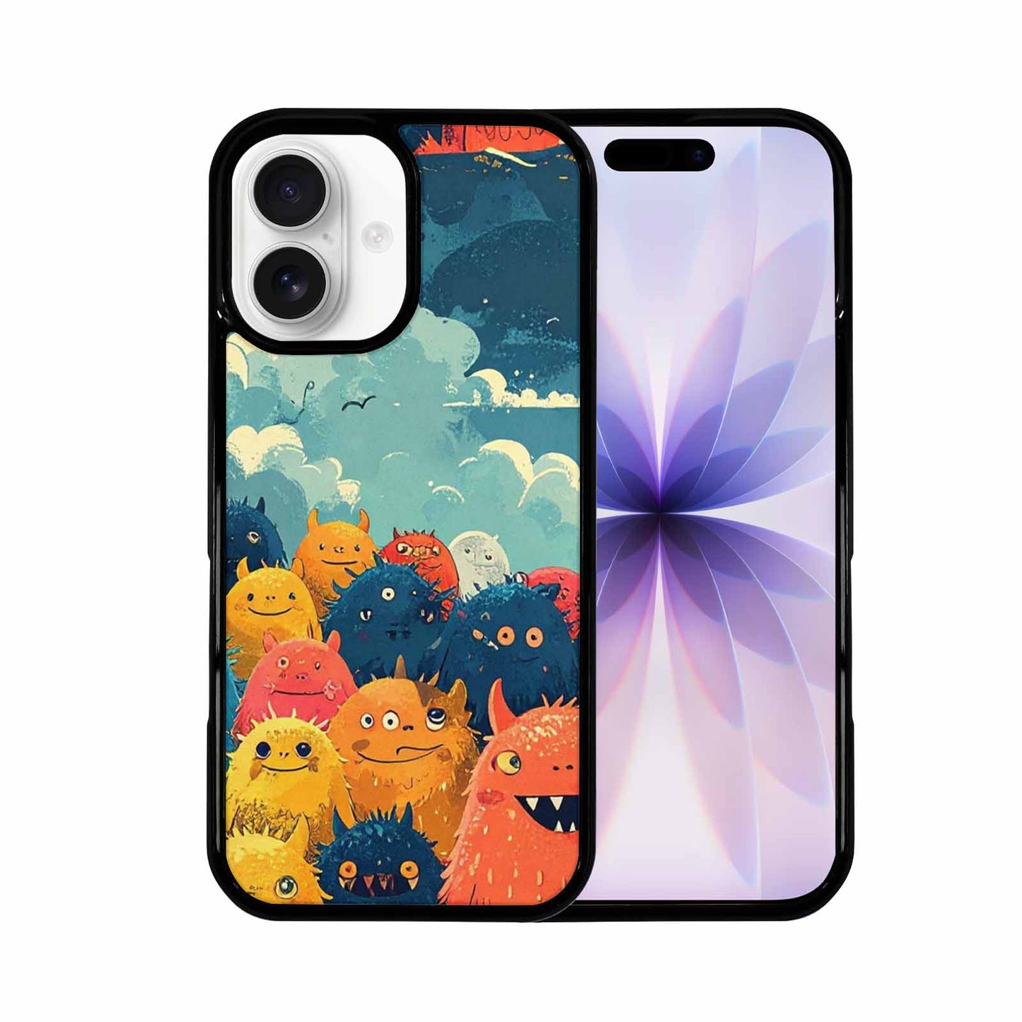 iPhone 17 Case — Vintage Monsters Lighthouse Retro Vintage, Custom Designed Case Cover