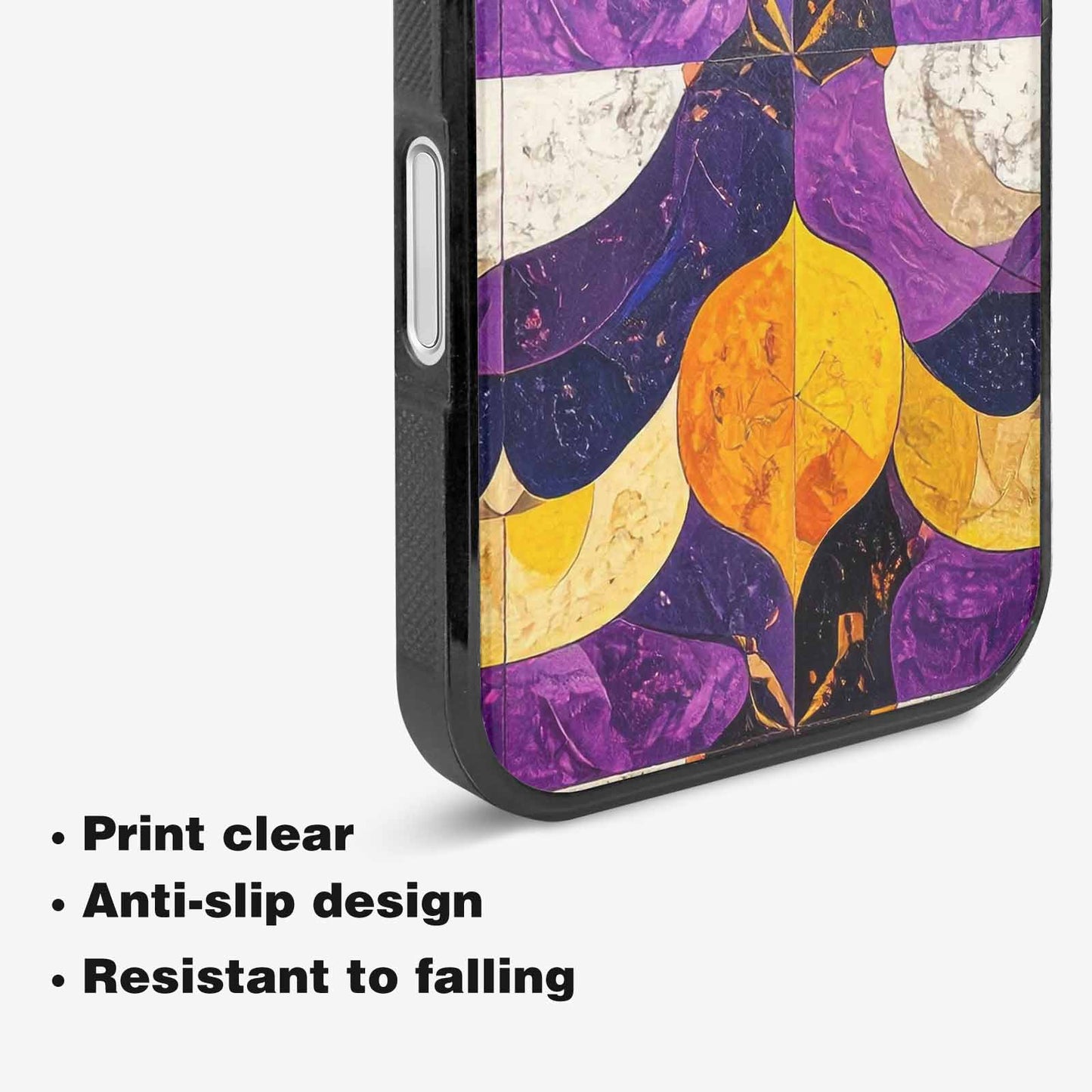 iPhone 16 Plus Case — Nonbinary Flag Color Theme Small Rainbow, Custom Designed Case Cover
